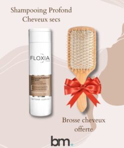 Floxia Shampooing Profond Cheveux Gras 200ml = Brosse Cheveux Offerte