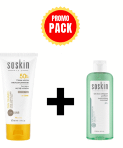 Soskin Ecran Solaire RichE spf50+50ml+Gel Doux Nett 60ml Pack