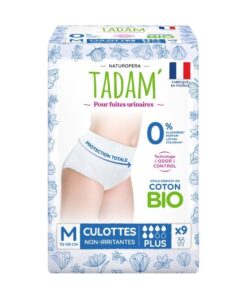 TADAM’ CULOTTES FUITES URINAIRES PLUS TAILLE M X9