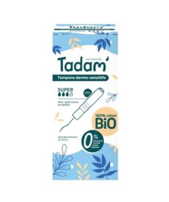 TADAM TAMPONS DERMO SENSITIFS AVEC APPLICATEUR SUPER X14