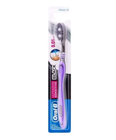 ORAL-B BROSSE À DENTS NOIR ULTRATHIN SENSITIVE