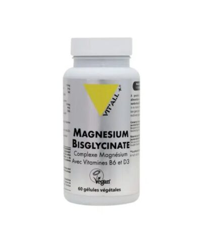 VITALL PLUS MAGNESIUM BISGLYCINATE 60 GELULES