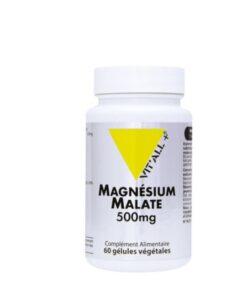 VITALL PLUS MAGNESIUM MALATE 500MG 60 GELULES