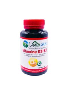 Vertu Plus Vitamine D3+K2 50 Capsules