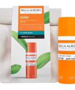 Bella aurora Gel Creme Solaire SPF 50+ Peaux mixte à grasses 50ml + Trousse