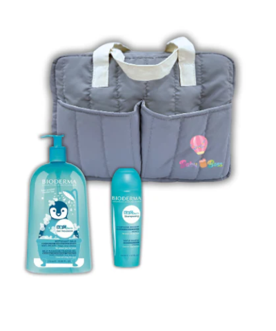 Bioderma Abcderm Gel Douche Moussant Bébé et Enfant Bonne Tolérance 1L