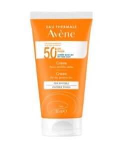 AVENE CREME FINI INVISIBLE SPF 50+ PEAUX SENSIBLES SECHES 50 ML