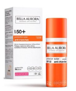 Bella Aurora écran solaire anti-taches SPF50+ SPF50+ Peau Normale et Sèche 50ml