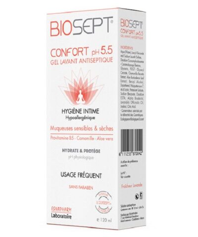 Biosept 5.5 Gel Nettoyant intimeTraitant 200Ml