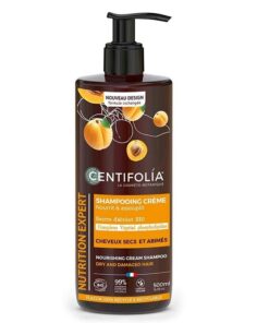 CENTIFOLIA SHAMPOING CRÈME NUTRITION Cheveux Secs et Abimes 500ml