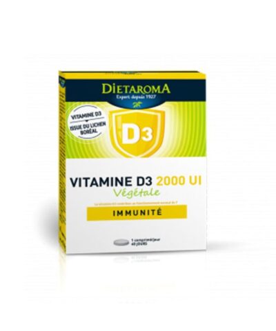 Dietaroma Vitamine D3 2000UI Vegetale 40comprimes