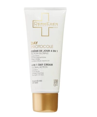 DERMEDEN CRÈME DE JOUR 4 EN 1 PEAUX SÈCHES 50ML