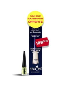 Herôme – Durcisseur Fort + Mini Huile nourrissante Offerte