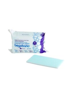Begobano eponge savonneuse 12*20 cm 40 Unités