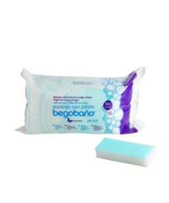 Begobano eponge savonneuse 7.5*12 cm 50 unites