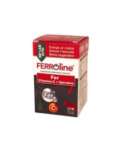 Ferroline Fer vitamine C & Spiruline 30gelules