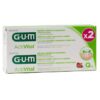 Gum ActiVital Dentifrice Gel Lot de 2 x 75ml