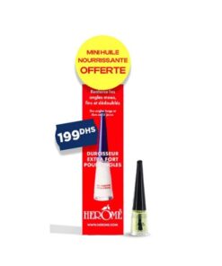 Herôme – Durcisseur Extra Fort + Mini Huile nourrissante Offerte
