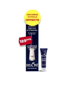 Herôme – Durcisseur Fort + Mini crème Cuticules Offerte