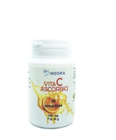 INDOKA VITA C ASCORBIQ 90 comprimés 500 mg