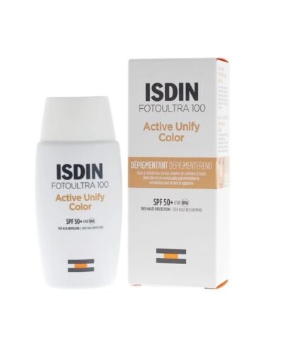 ISDIN FOTO ULTRA 100 ISDIN ACTIVE UNIFY COLOR FUSION FLUID SPF50+ 50 ML