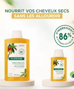 Klorane Mangue Shampooing nutrition Cheveux secs 200ml