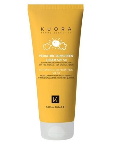 KUORA ECRAN SOLAIRE PEDIATRIQUE SPF 50 SANS FILTRES CHIMIQUES 200 ML
