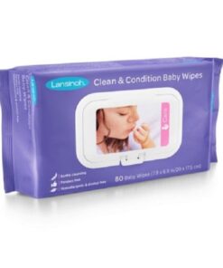 Lansinoh Lingettes à la Lanoline – 80 unités