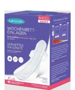 LANSINOH Serviettes Post Partum Extra-Absorbantes L 0-2 Semaine10 Unités