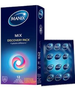 MANIX MIX Boite de 12 Préservatifs