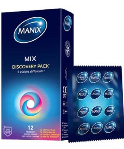 MANIX MIX Boite de 12 Préservatifs