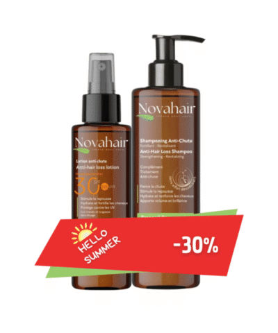 Novahair Pack Hello Summer Lotion + Shampoing -30%