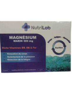 NUTRILAB Magnesium Marin 300mg 30 Gelules