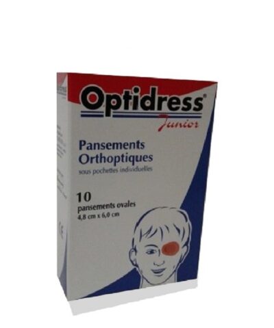 OPTIDRESS JUNIOR PANSEMENTS OCULAIRES BOITE DE 10 PIECES