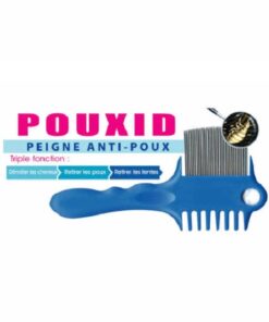 Pouxid Peigne Anti Poux Triple Fonction