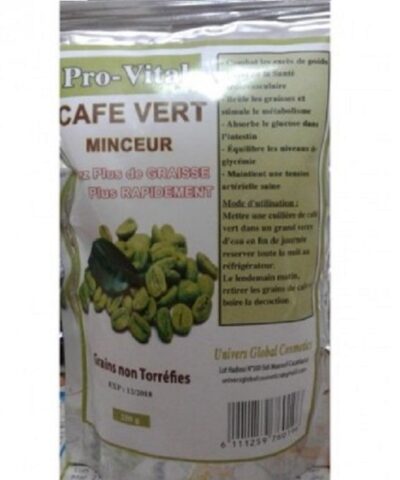 PROVITAL CAFE VERT MINCEUR 250G