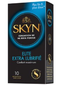 MANIX SKYN ELITE EXTRA LUBRIFIÉ 10 Préservatifs