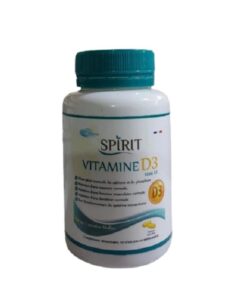 Spirit Vitamine D3 60 Capsules