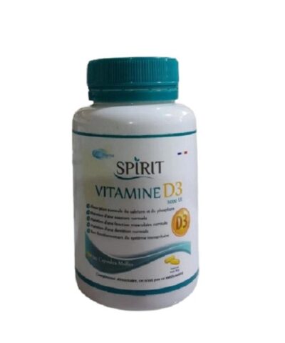 Spirit Vitamine D3 60 Capsules