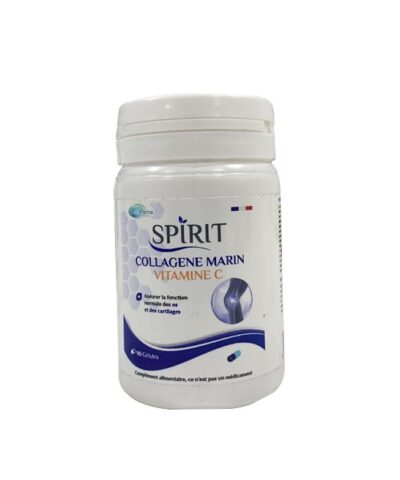 Spirit Collagene Marin Vitamine C 90gelules