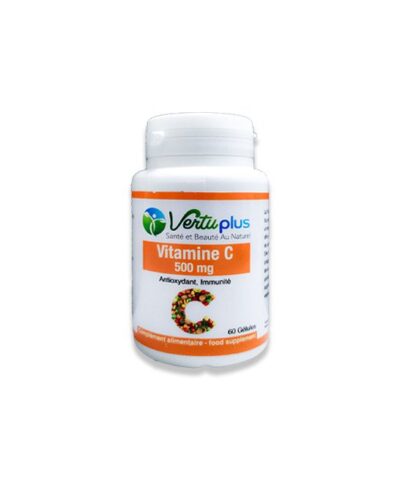 VERTU PLUS VITAMINE C 500 MG 60 GELULES