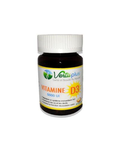 Vertuplus vitamine D3 60 capsules