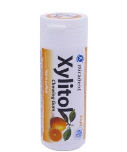 MIRADENT XYLITOL 30 CHEWING GUM FRUIT