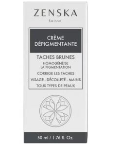 ZENSKA CRÈME DÉPIGMENTANTE – 50ml