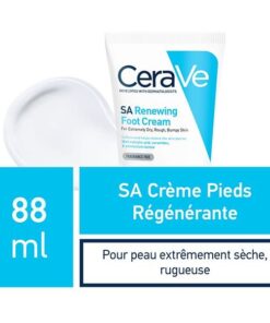 CeraVe SA Crème Régénérante Pieds Très Secs et Abîmés | 88ml