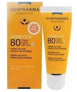 ISISPHARMA UVEBLOCK 80 CREME TEINTEE