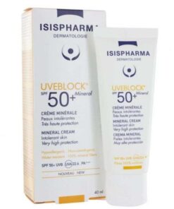 ISISPHARMA UVEBLOCK Creme minerale invisible spf 50+