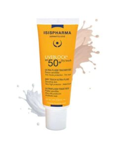 ISISPHARMA UVEBLOCK ULTRA FLUIDE SPF 50 DRY TOUCH TEINTE CLAIRE 40 ML
