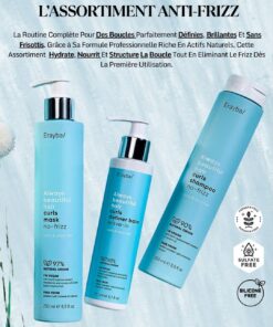 Pack Curls – Routine anti-frizz boucles