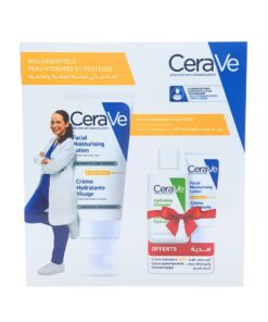 Cerave Creme Hydratant Visage 52ml + Creme Lavante Et Creme Hydratante spf50 Mini Formats Offerts